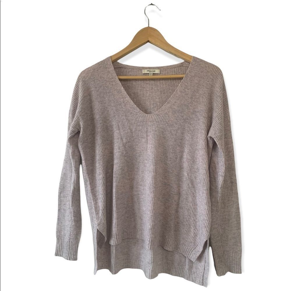 Madewell Warmlight V-Neck Pullover Sweater XXS